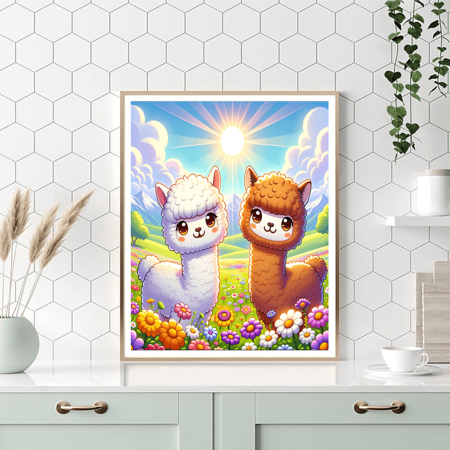 Artful Alpacas Paint By Color