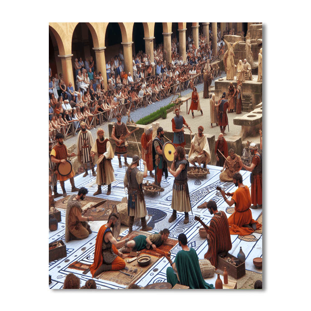 International Festival Of Ancient Art Number Painting