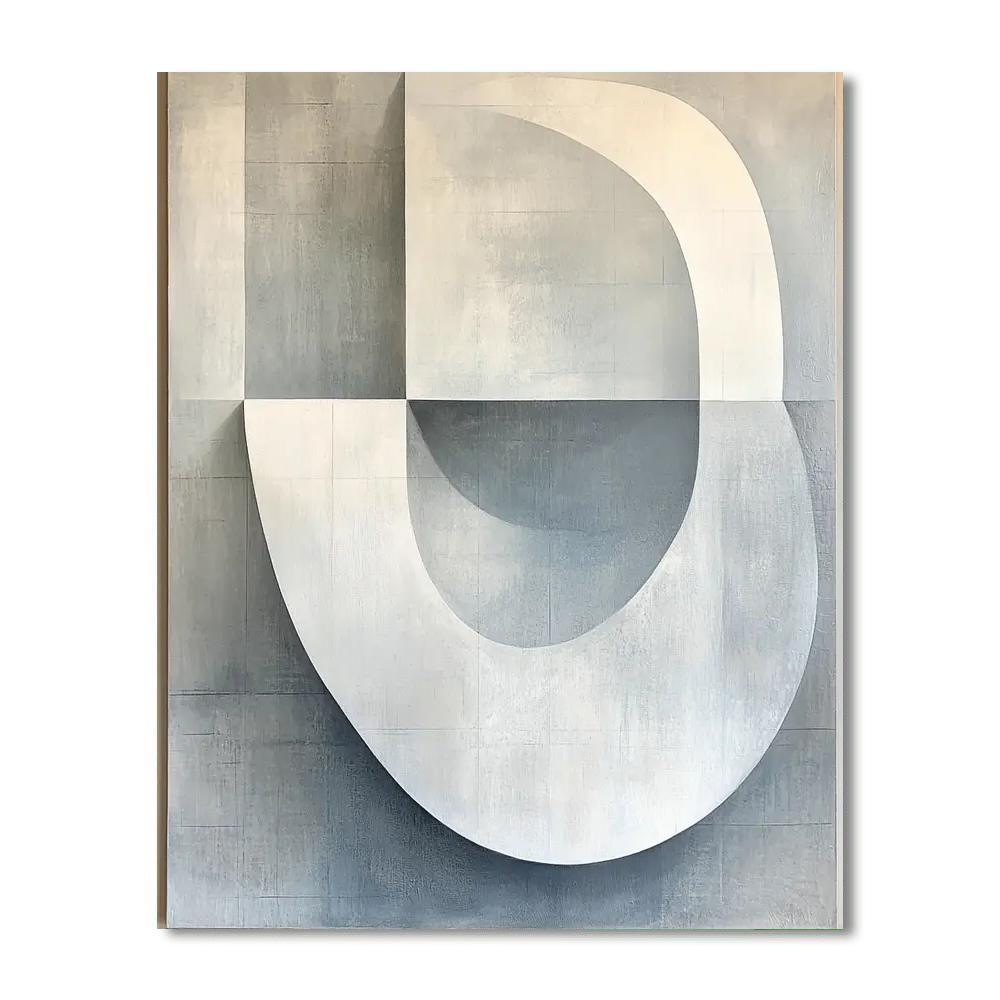 Isamu Noguchi Inspired Floating Harmony  Painting By Numbers Kit