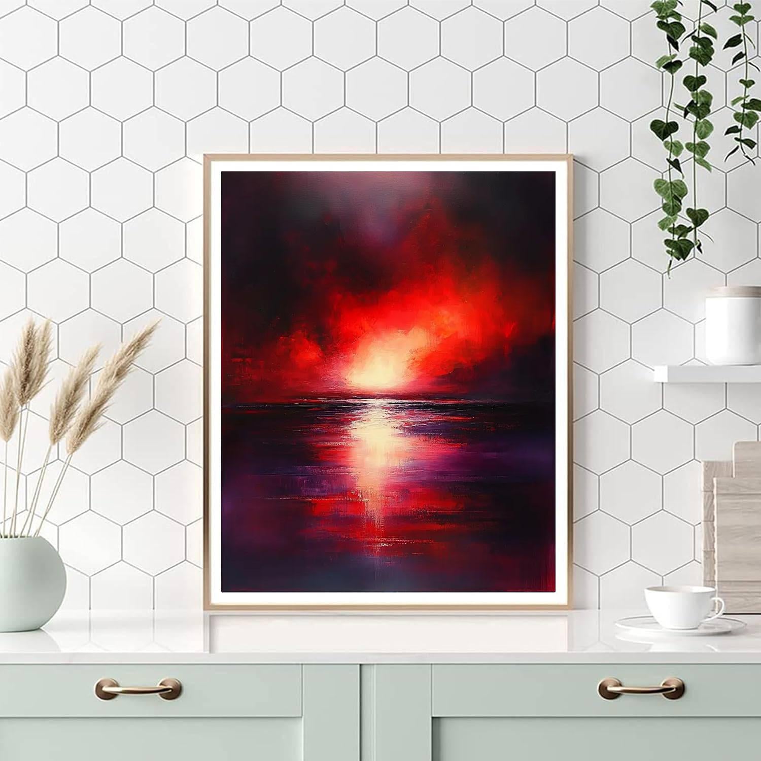 Caravaggio Inspired Vibrant Melancholy  Painting By Numbers Kit