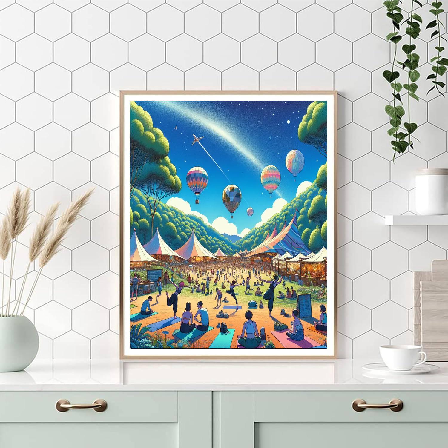 Rothbury Festival - Usa Paint By Number