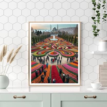 Tulip Festival - Istanbul Numbered Painting Kits