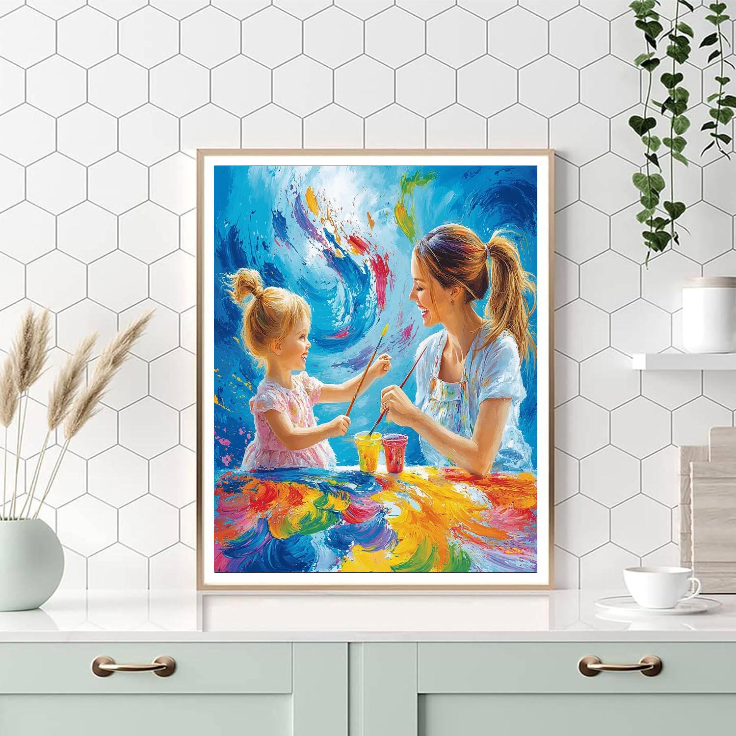 Colorful Memories Number Painting