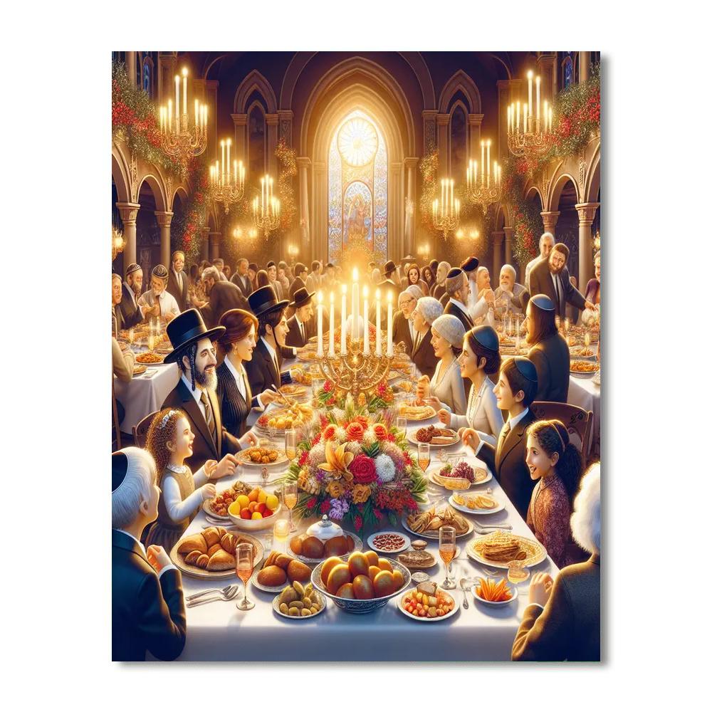 Rosh Hashanah Celebrations Paint By Numbers Kits