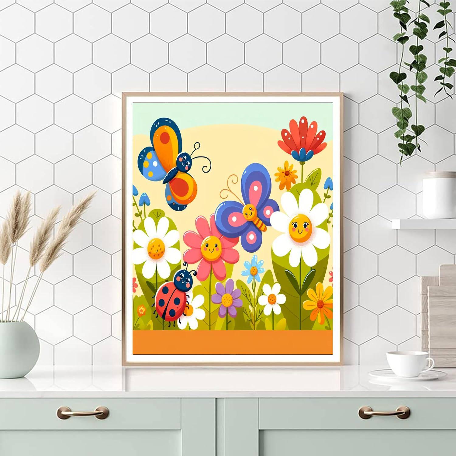 Friendly Garden Helpers Paint By Numbers Kits
