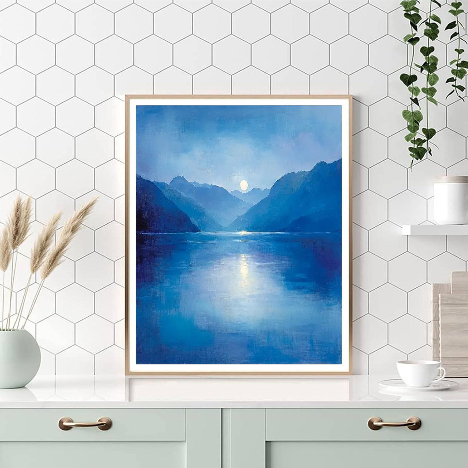 Turner Inspired Evening Serenity  Painting By Numbers Kit