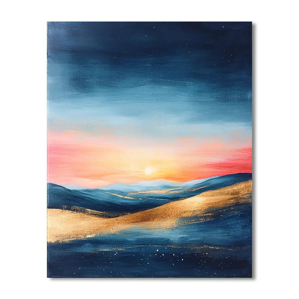 Caravaggio Inspired Mystical Dawn  DIY Paint By Numbers