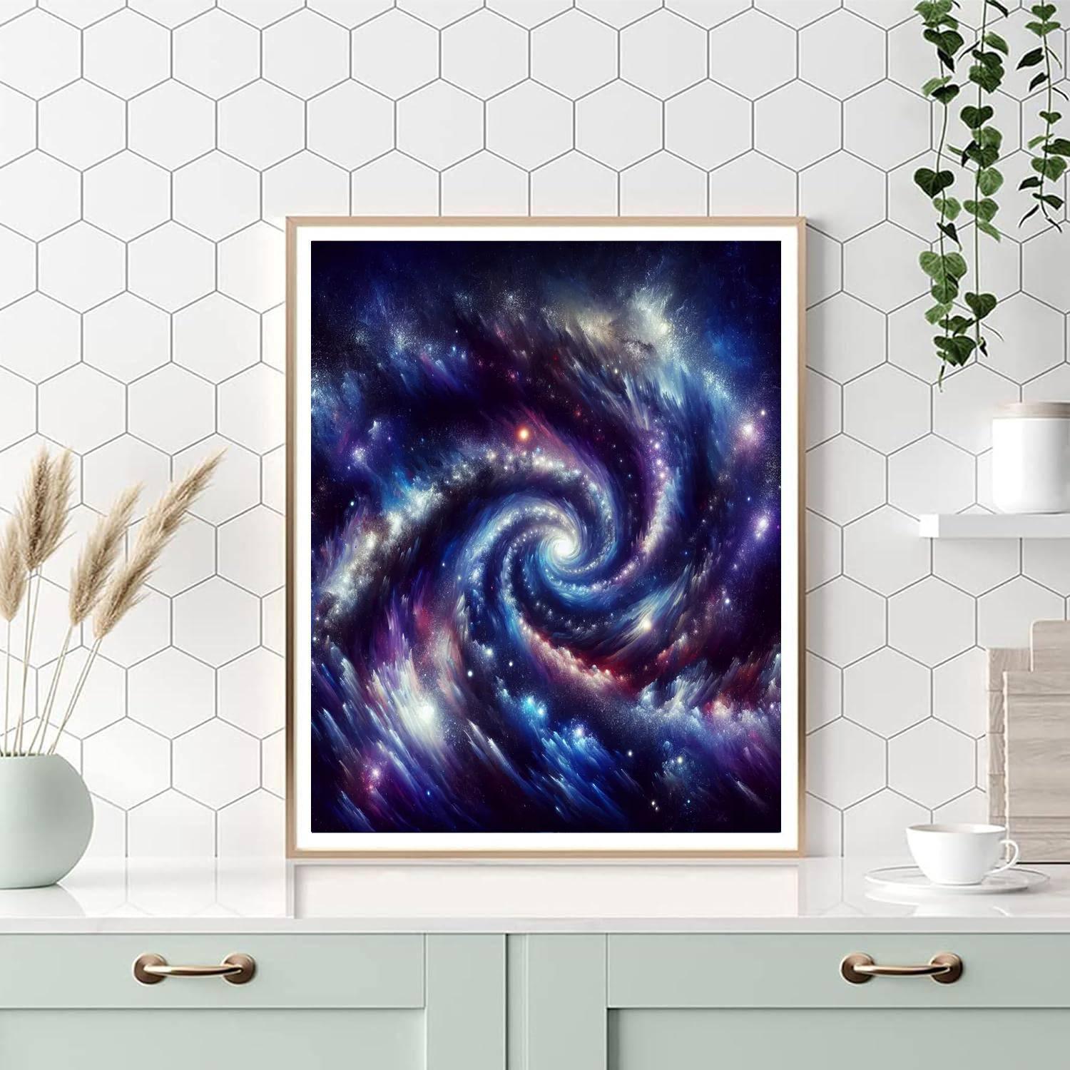 Cosmic Night Sky Painting By Numbers Kit