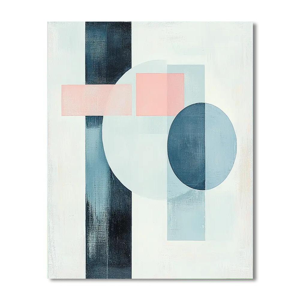 Kazimir Malevich Inspired Calm Dimensions  DIY Paint By Numbers