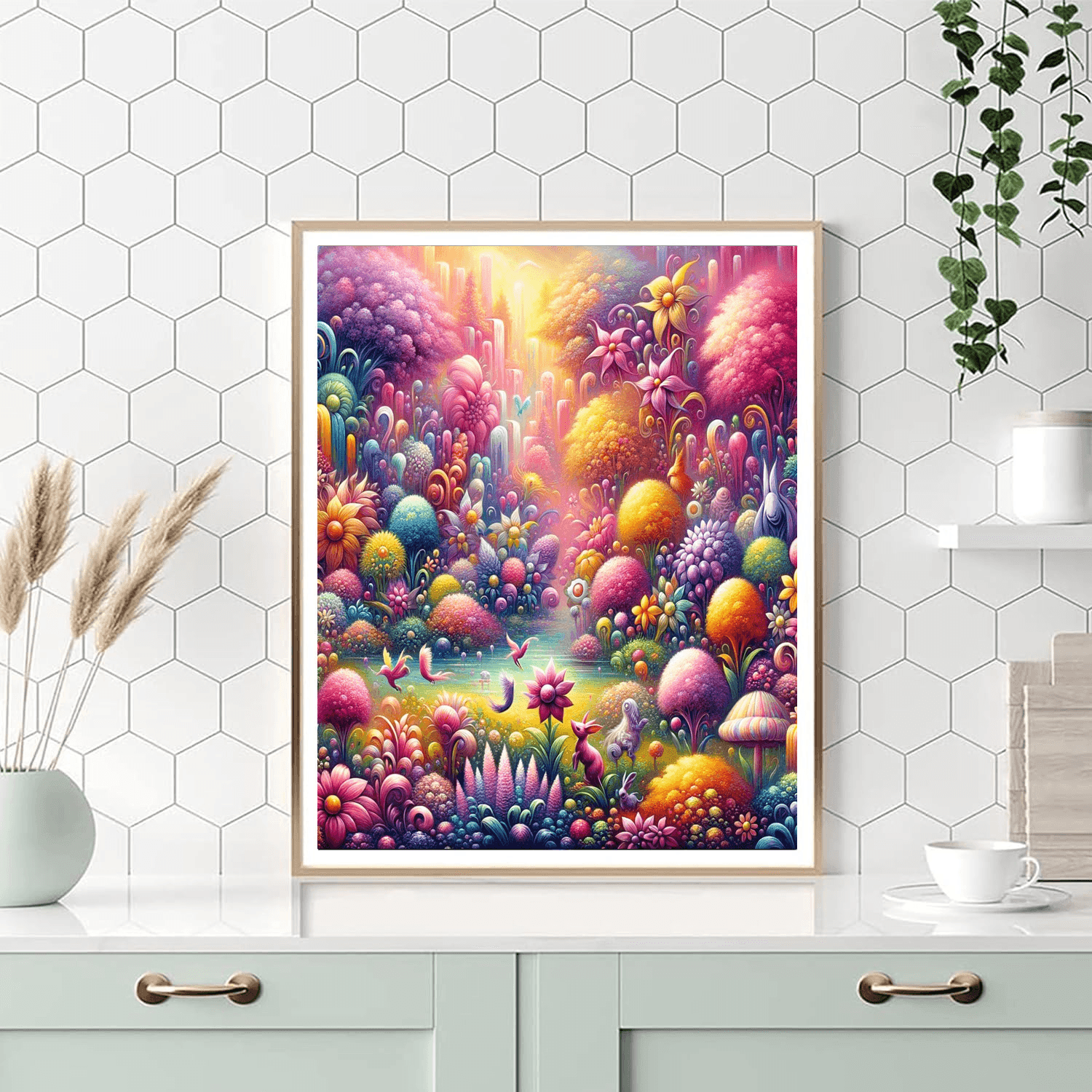 Fantasy Garden Escape Paint By Numbers Kits