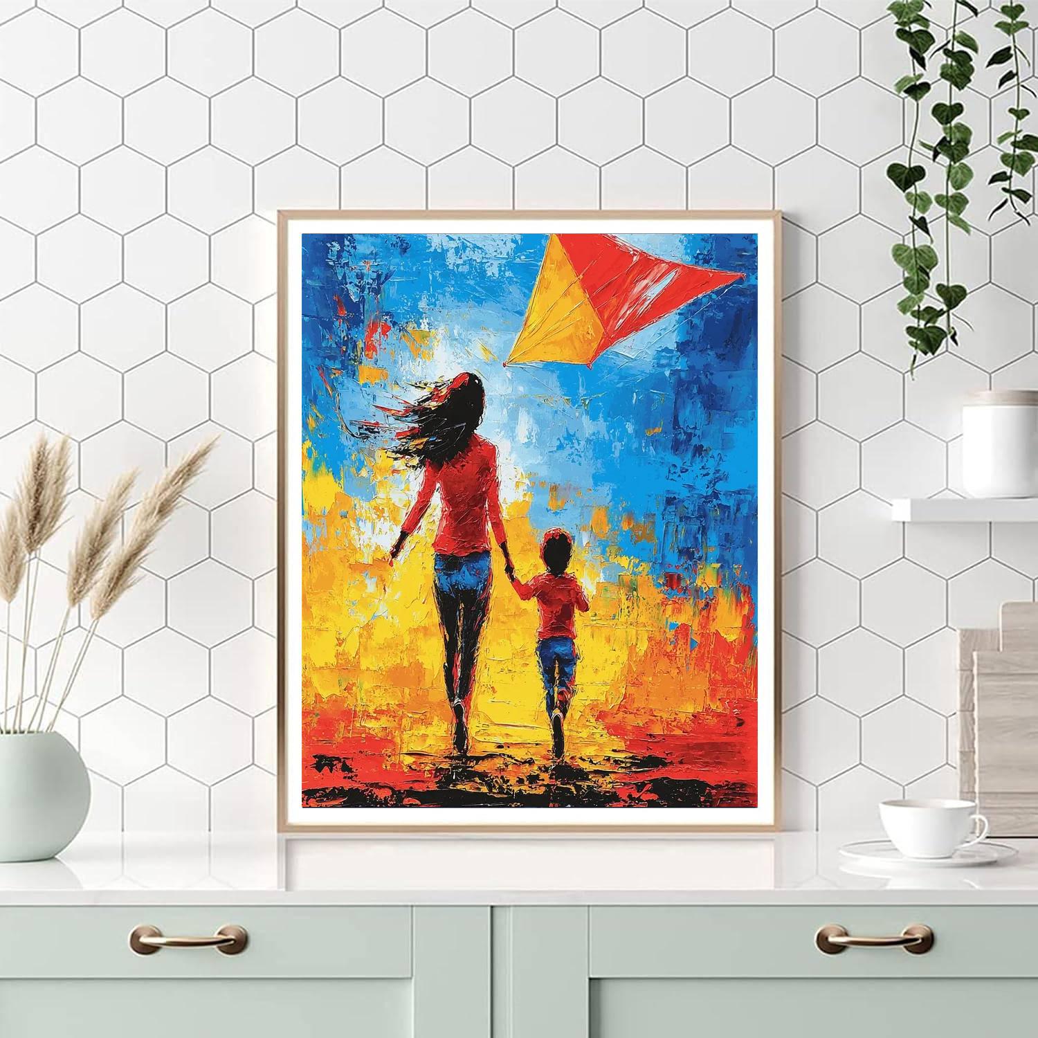 Together We Soar Painting Number Kit
