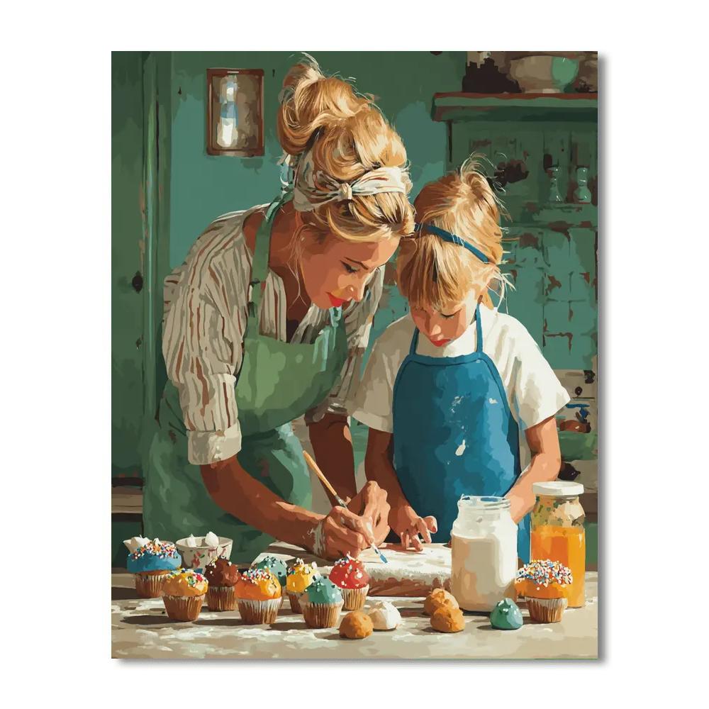 Merry Moments In The Kitchen Paint By Numbers Kits