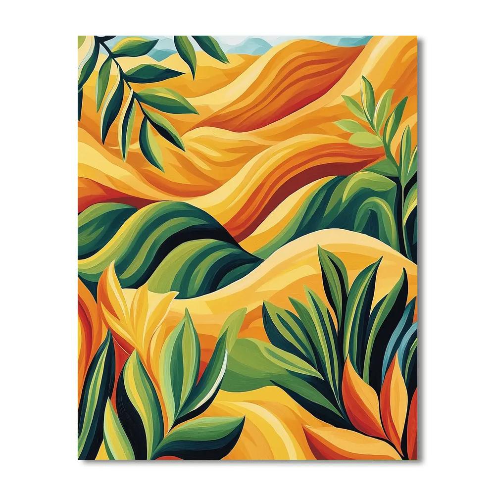 Frida Kahlo Inspired Eternal Resilience  Numbered Painting Kits