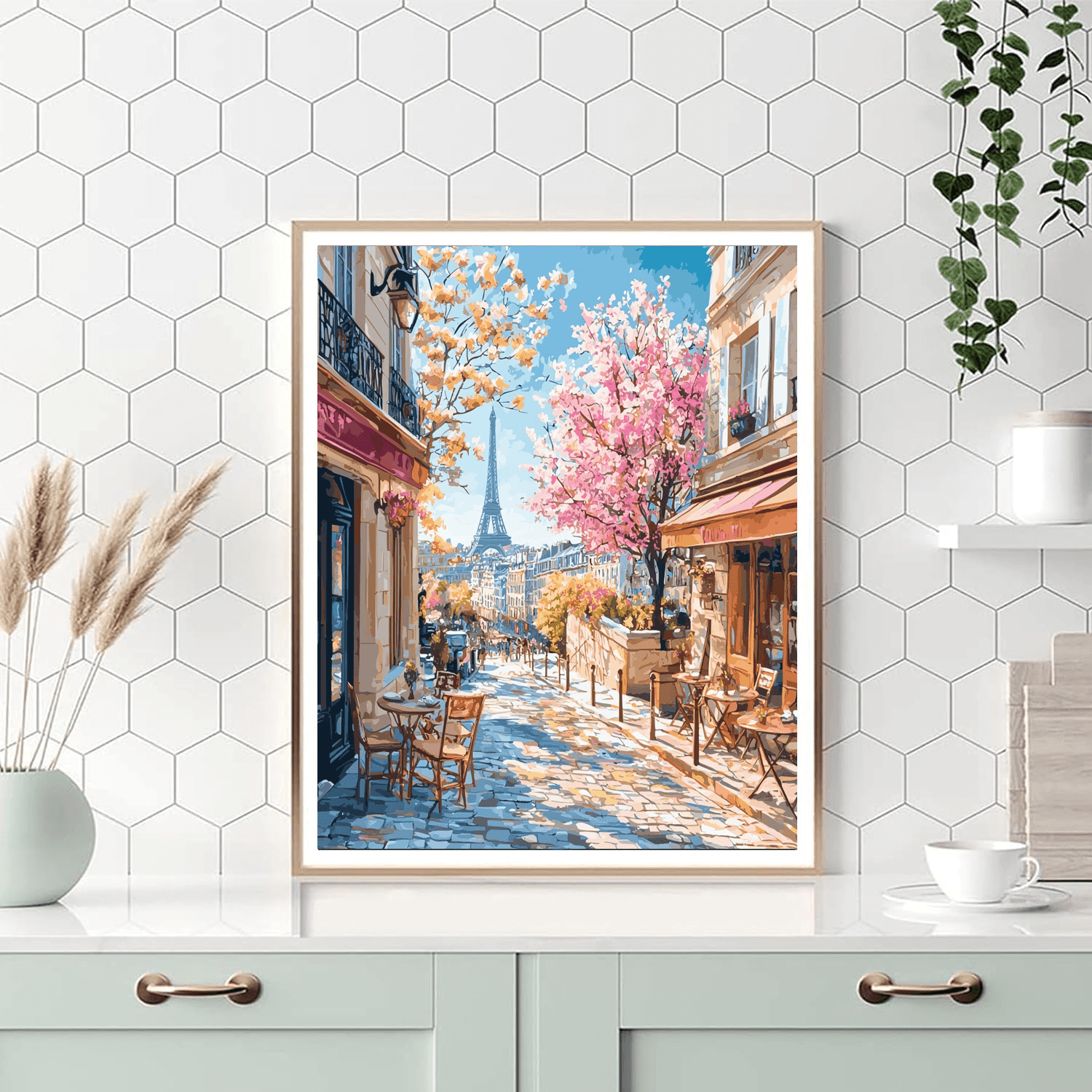 Édouard Manet Inspired Parisian Afternoon  Paint By Color