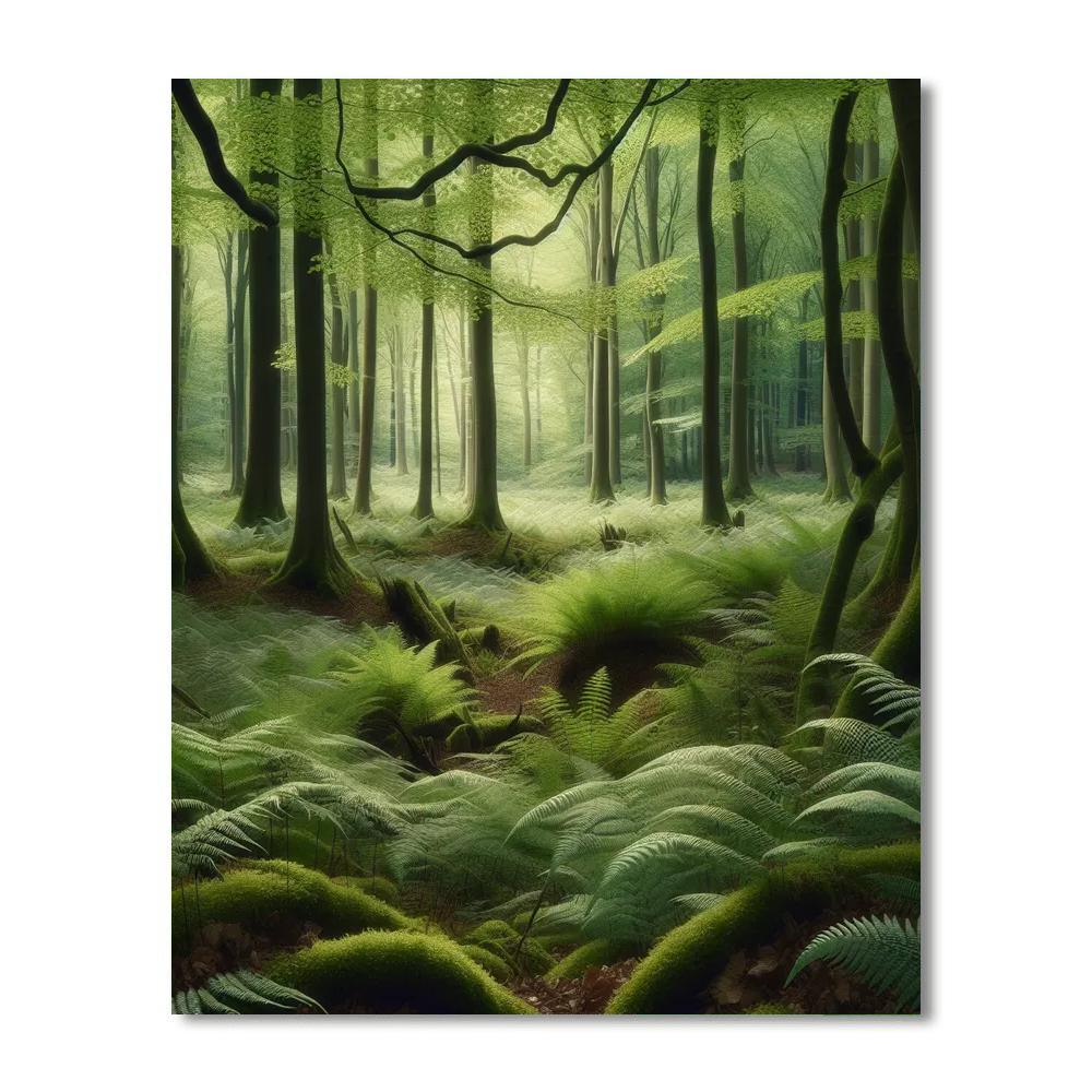Enchanting Forest Whispers DIY Paint By Numbers