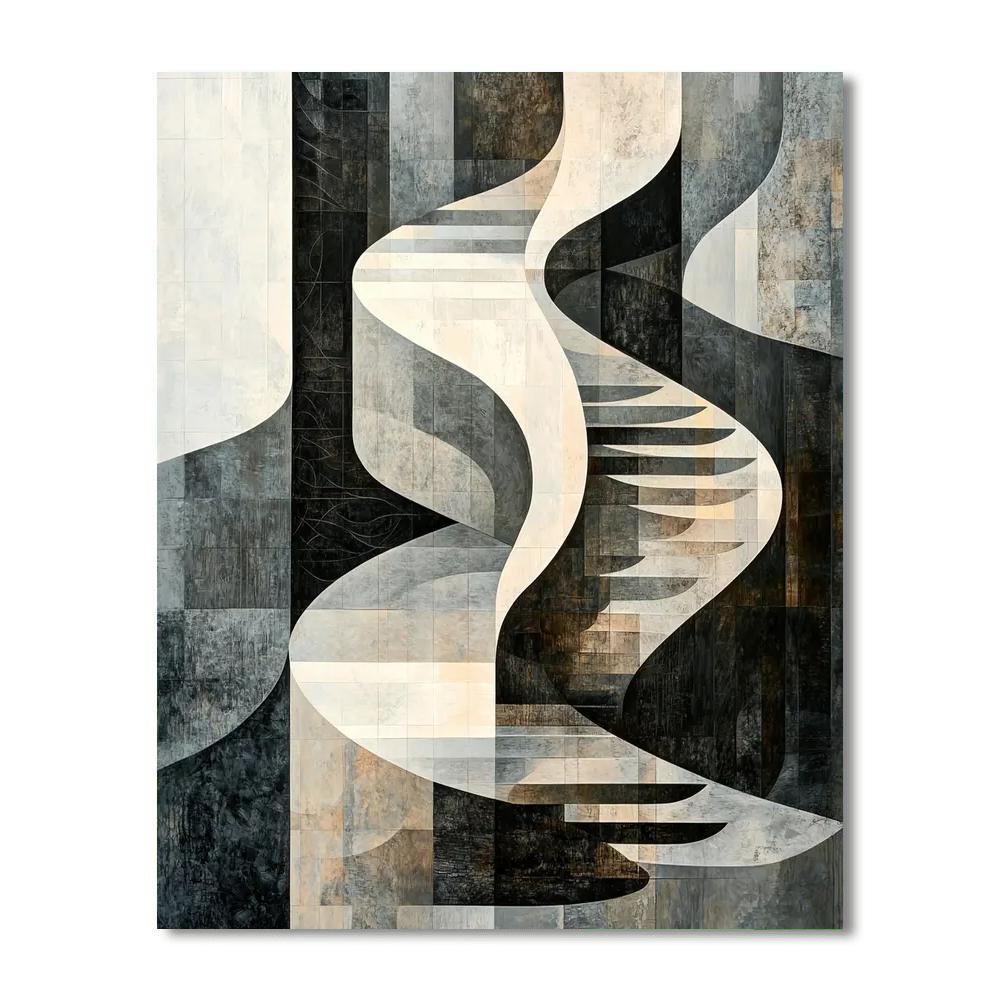 M.C. Escher Inspired Symphony Of Shadows  Painting By Numbers Kit