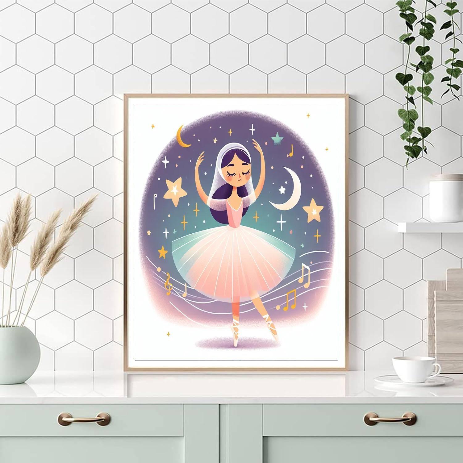Ballet Ballerina Numbered Painting Kits