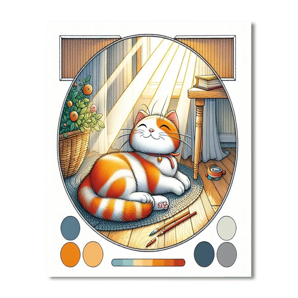Whisker Tales Of The Cat Paint By Numbers