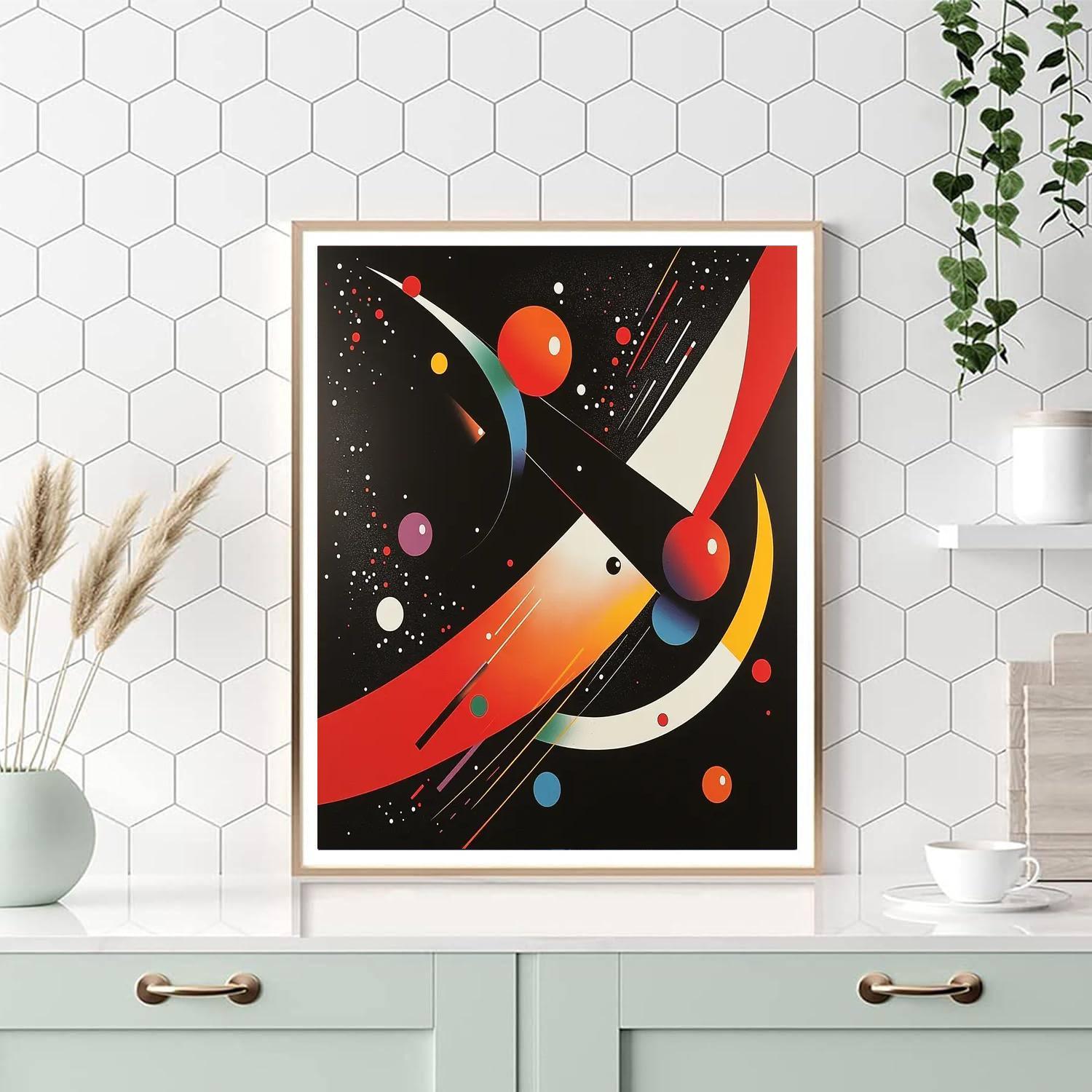 Kazimir Malevich Inspired Infinite Dimensions  Paint By Numbers