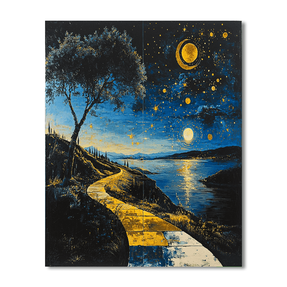 Salvador Dalí Inspired Eternal Bliss  Paint By Numbers