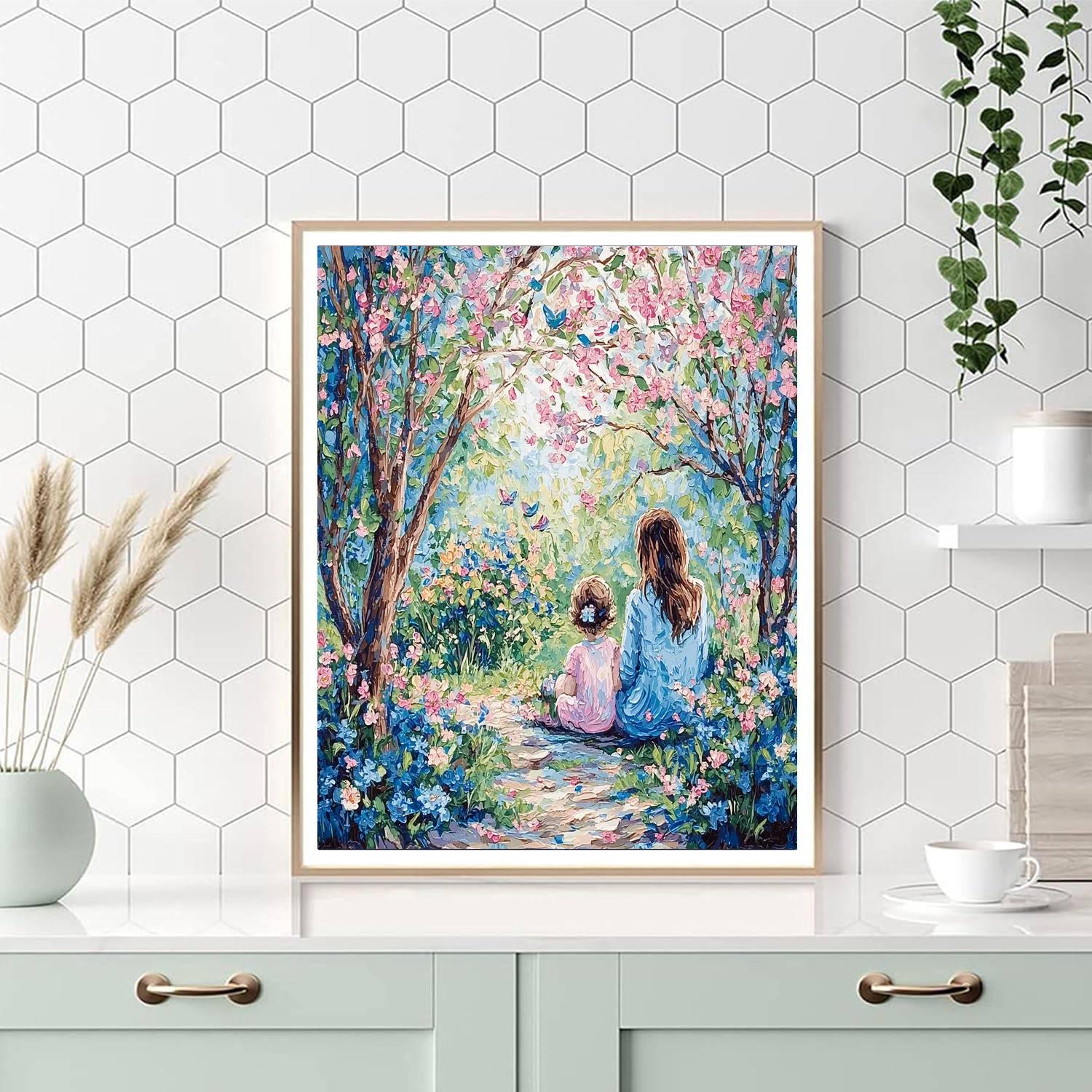 Melodies Of Spring Painting Number Kit