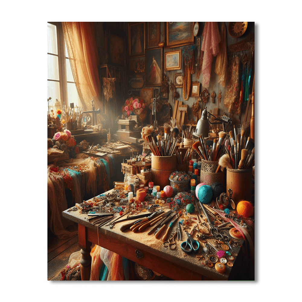 Artisan's Corner Number Painting