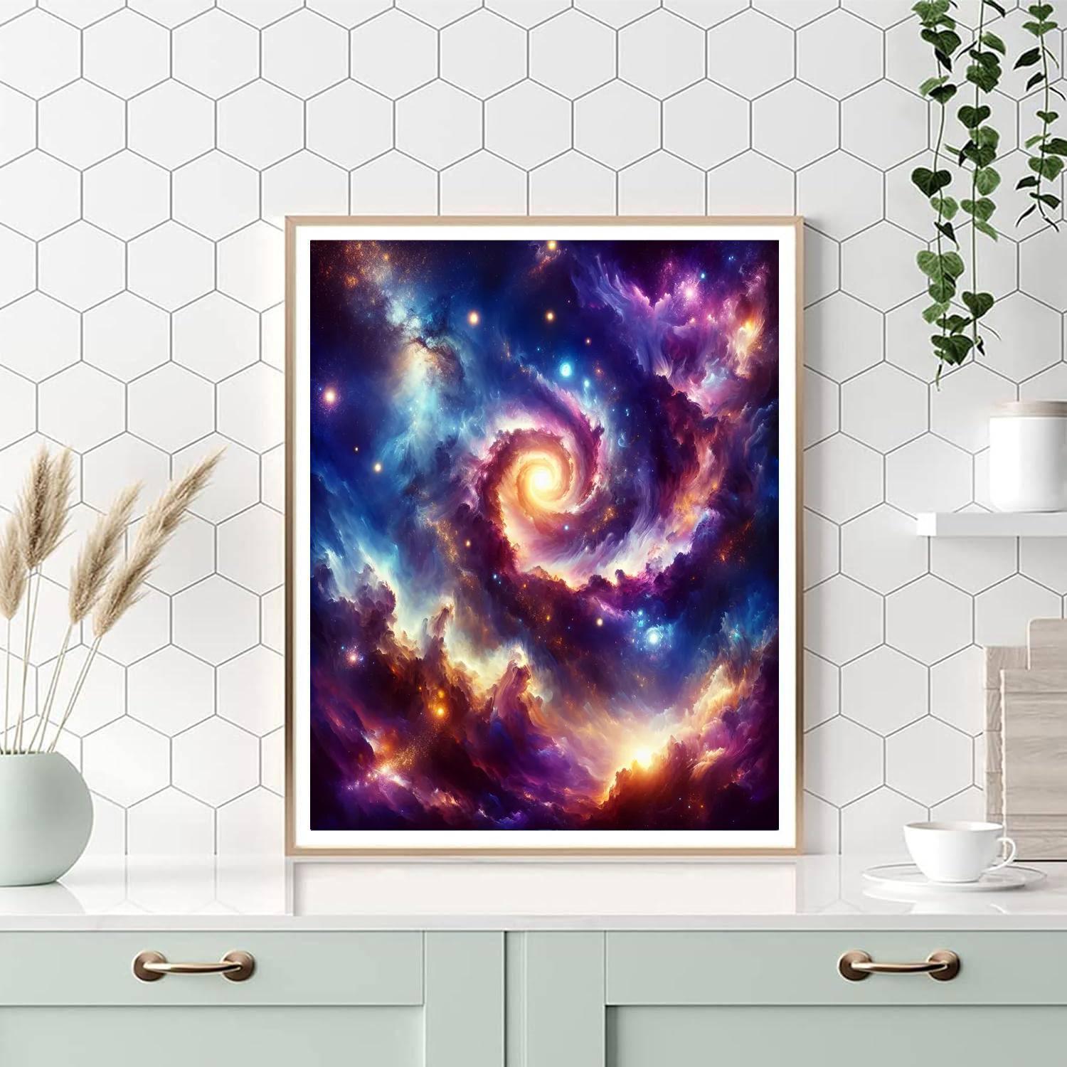 Captivating Celestial Dreams Numbered Painting Kits