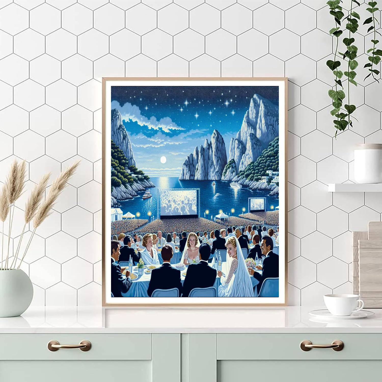 Capri Film Festival - Italy Painting By Numbers Kit