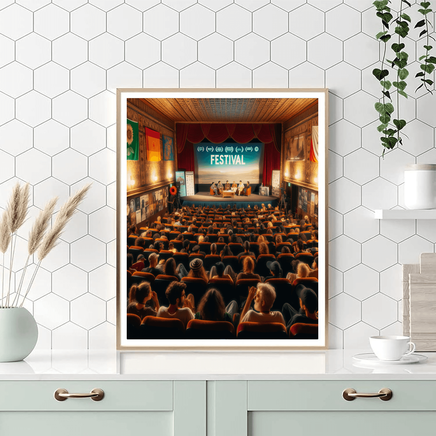 Kraków Film Festival - Poland Number Painting