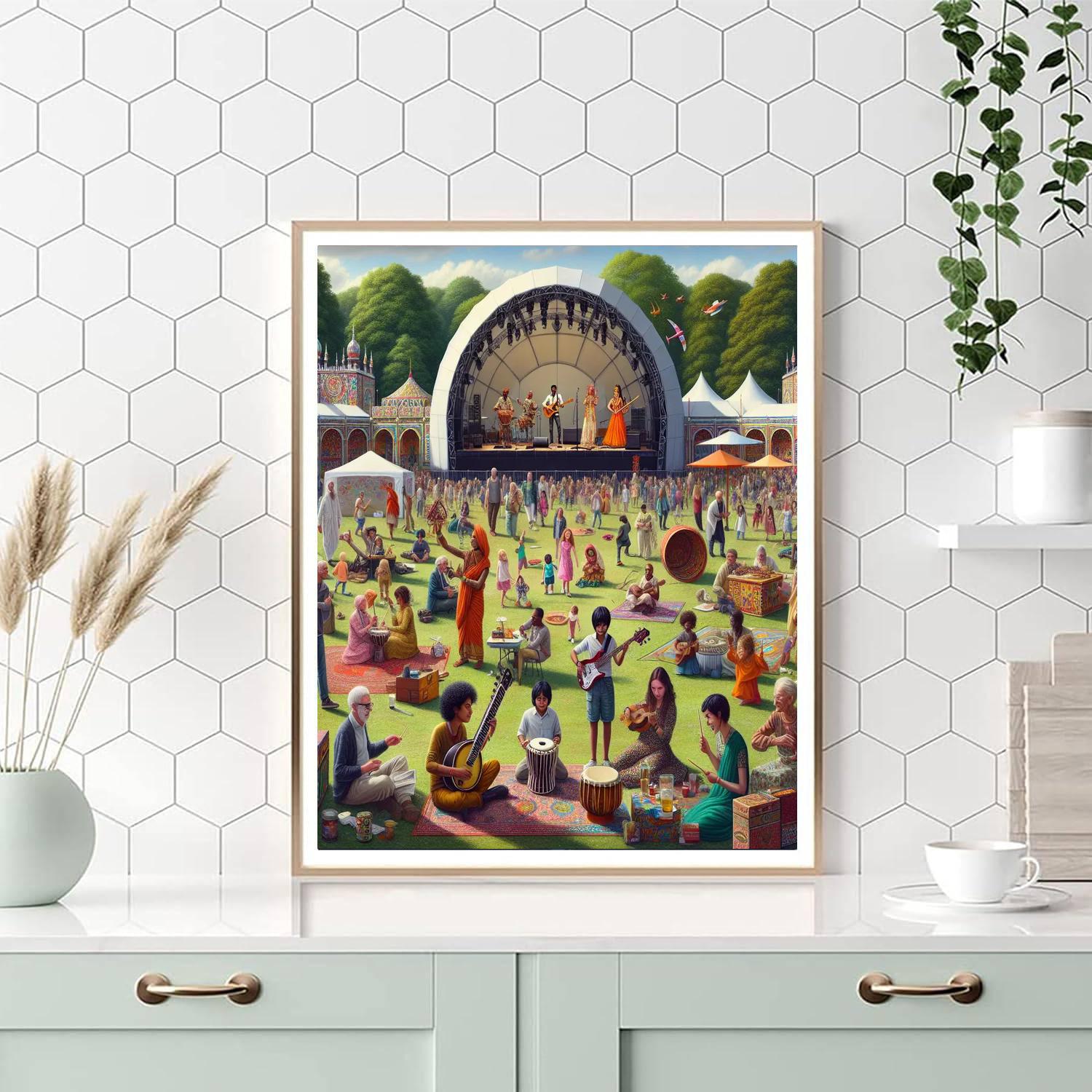 Womad - Charlton Park, England Paint By Numbers