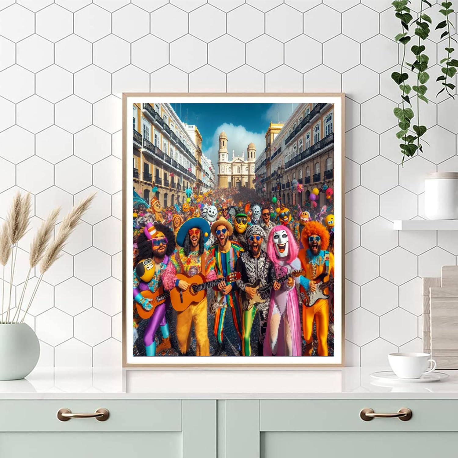 Carnaval De Cádiz Paint By Number