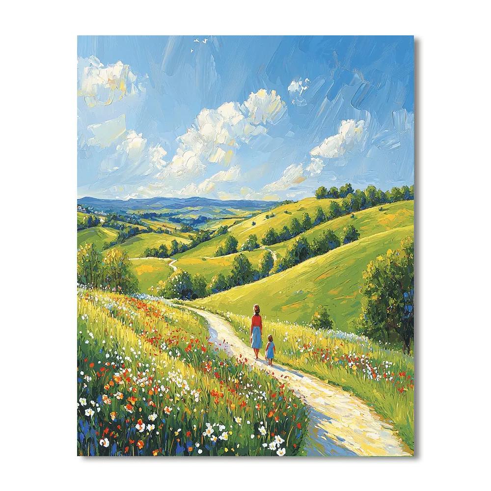 Countryside Hues Paint By Numbers