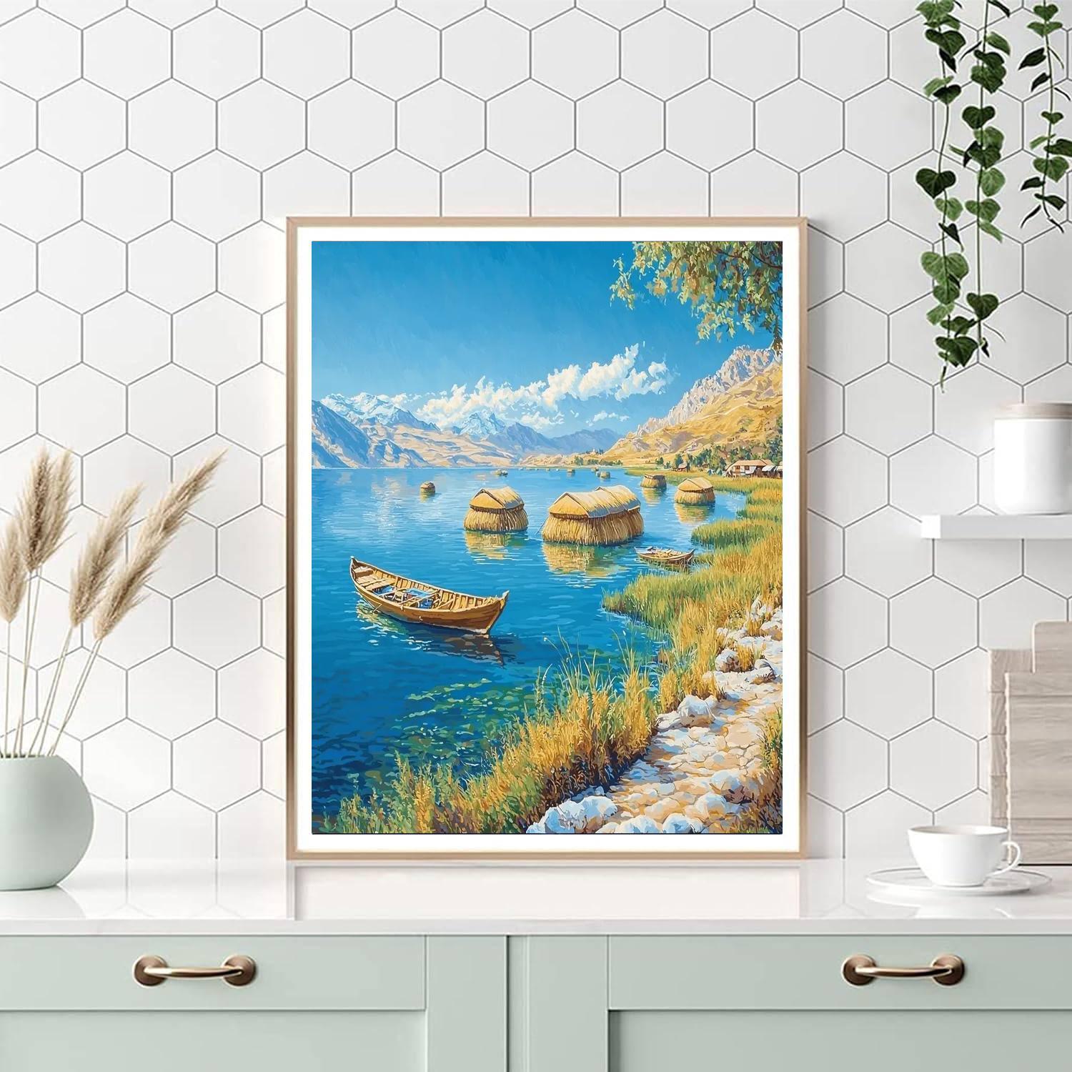 Lake Titicaca - Puno Paint By Numbers