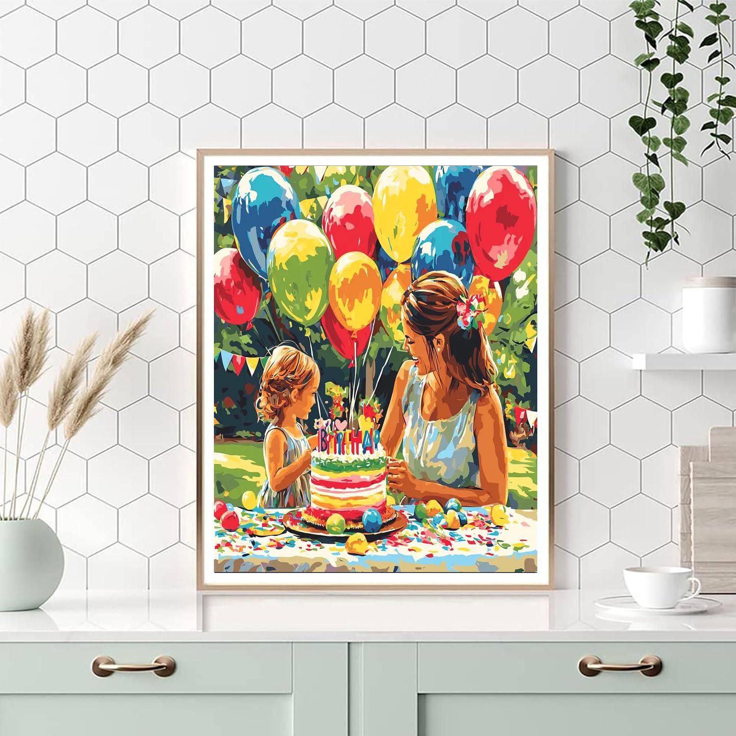 Celebrating Togetherness DIY Paint By Numbers