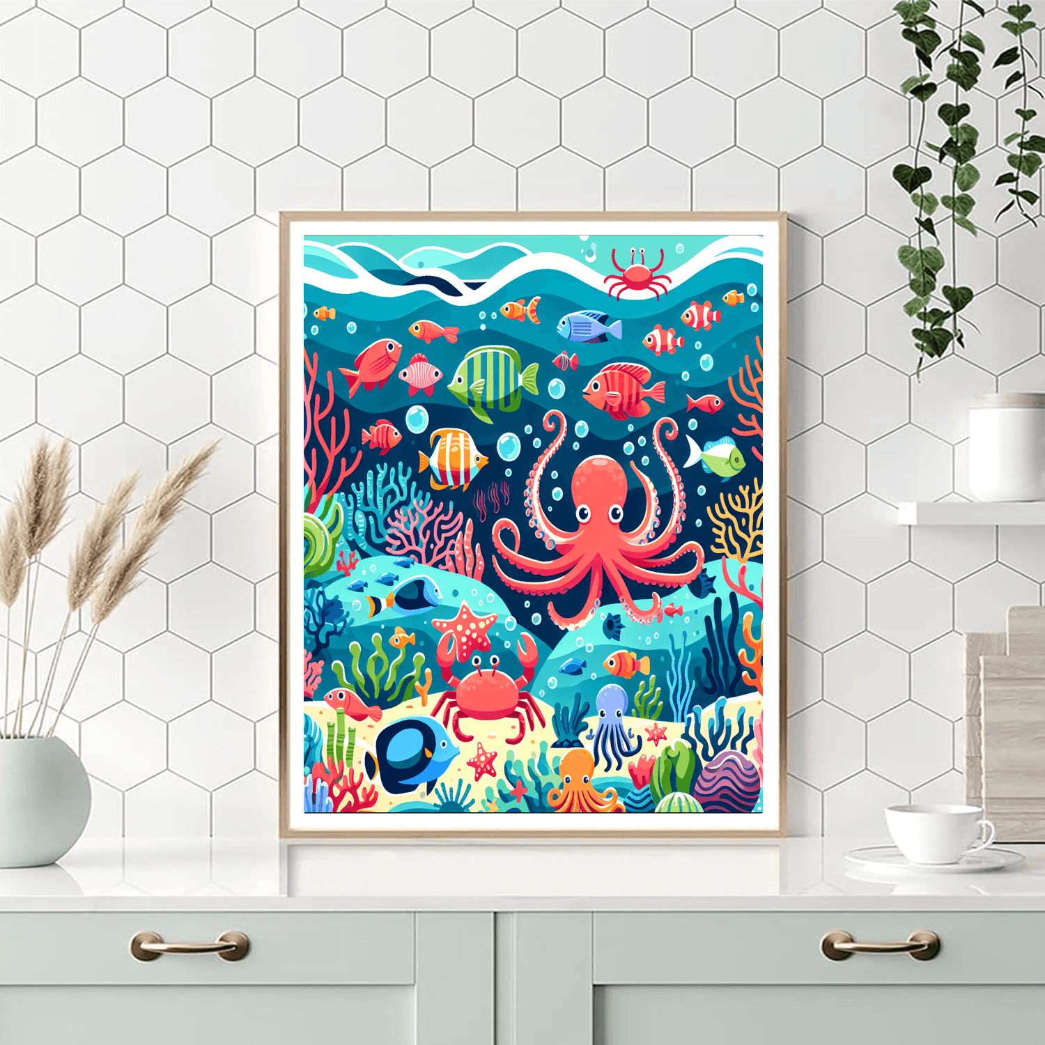 Ocean Odyssey Journey Painting Number Kit