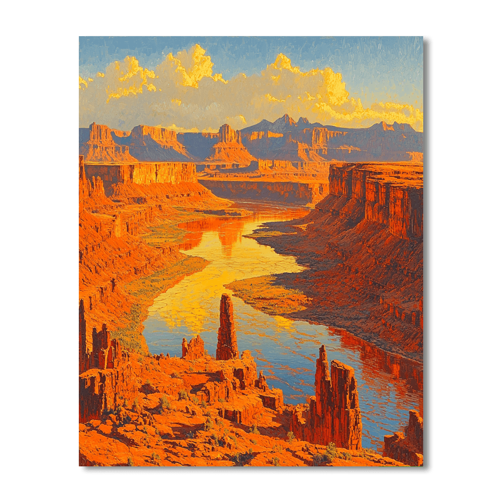 Grand Canyon - Arizona Numbered Painting Kits
