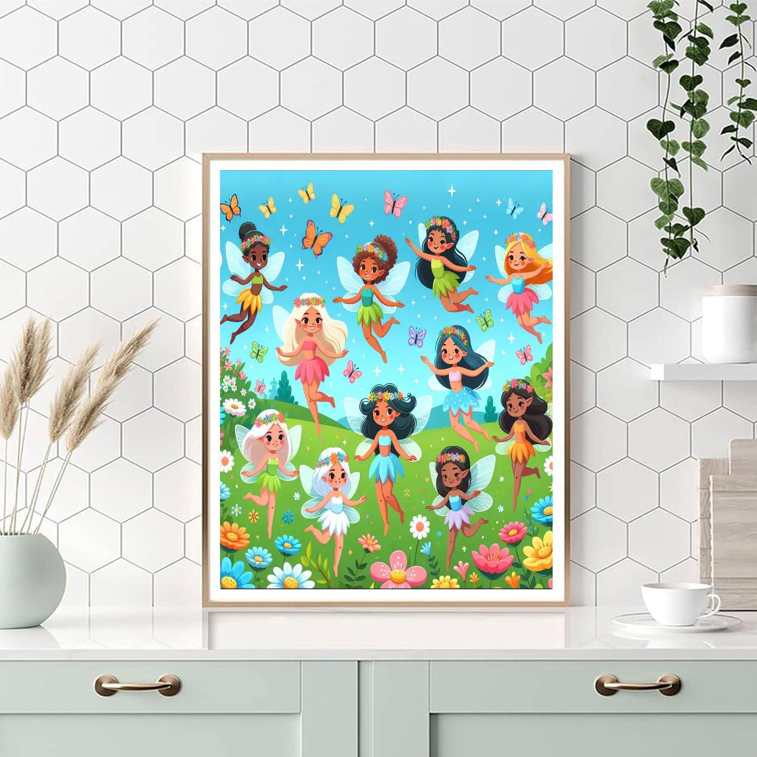 Fairy Garden Adventures Paint By Number