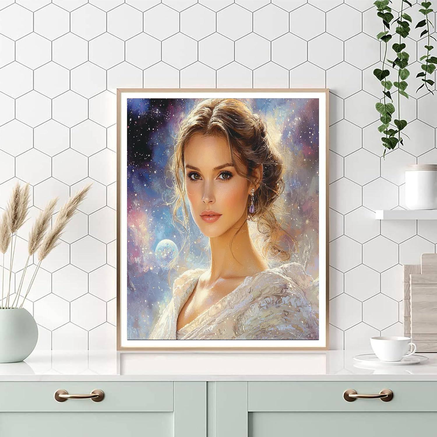 Natalie Portman: The Artistry Of A Fearless Padmé Amidala Numbered Painting Kits