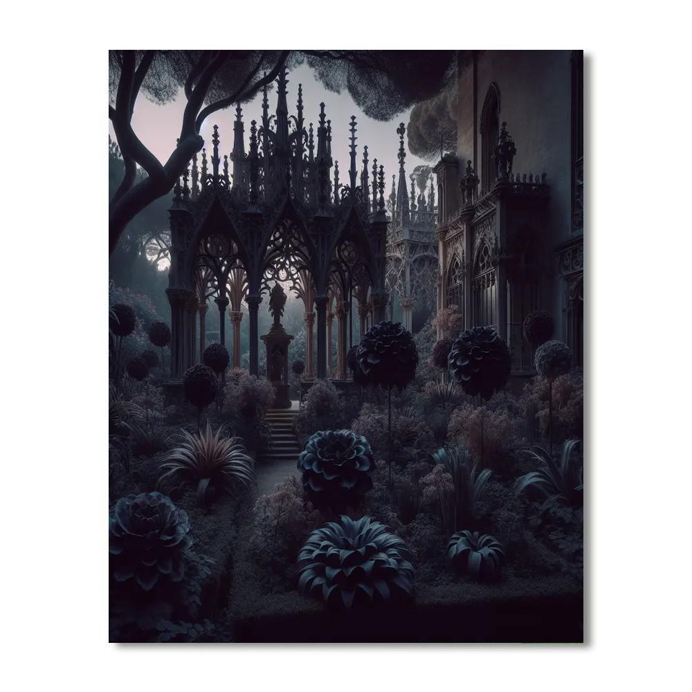 Gothic Garden Enigma Numbered Painting Kits