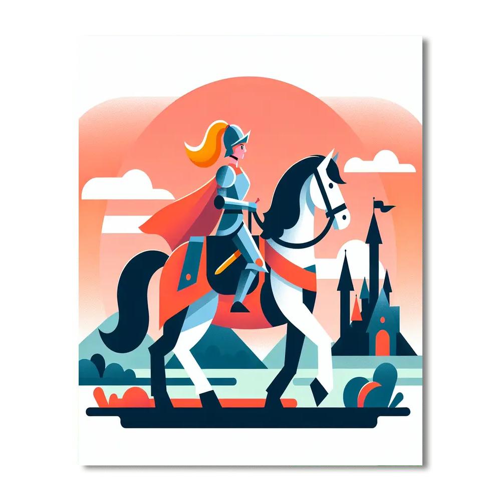 Knight’s Quest Adventure Numbered Painting Kits