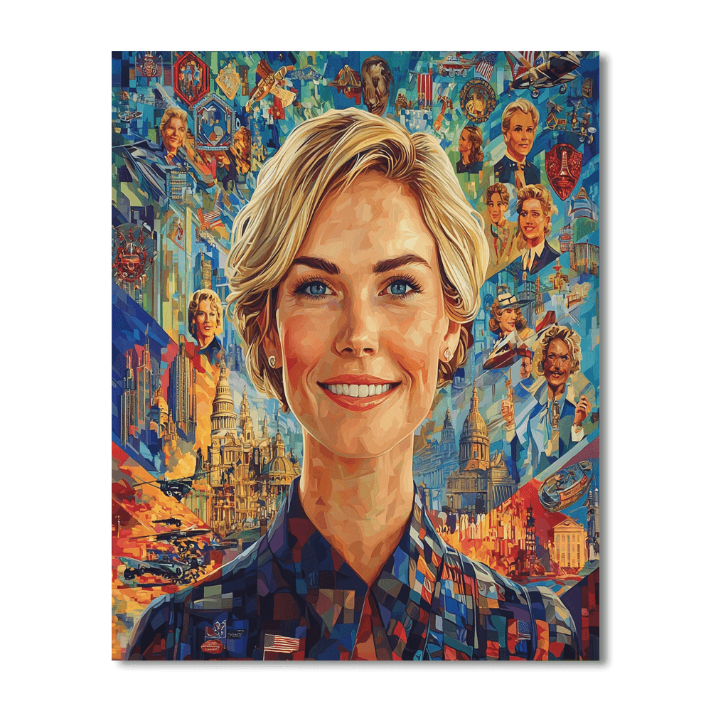 Meryl Streep: The Chameleon's Artistry Paint By Number