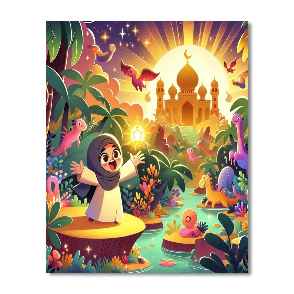 Mystical Island Quest Paint By Number