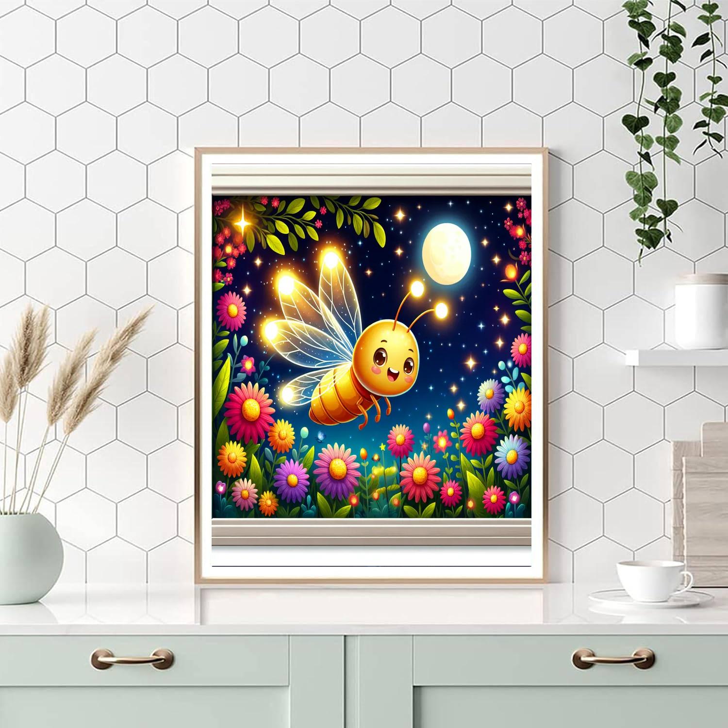 Adventurous Firefly Numbered Painting Kits