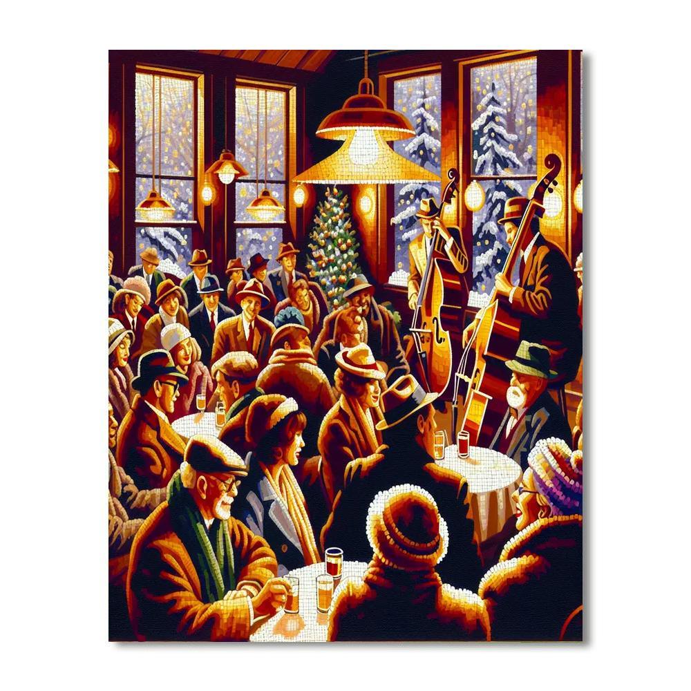 Winter Jazz Festival - Usa Paint By Color