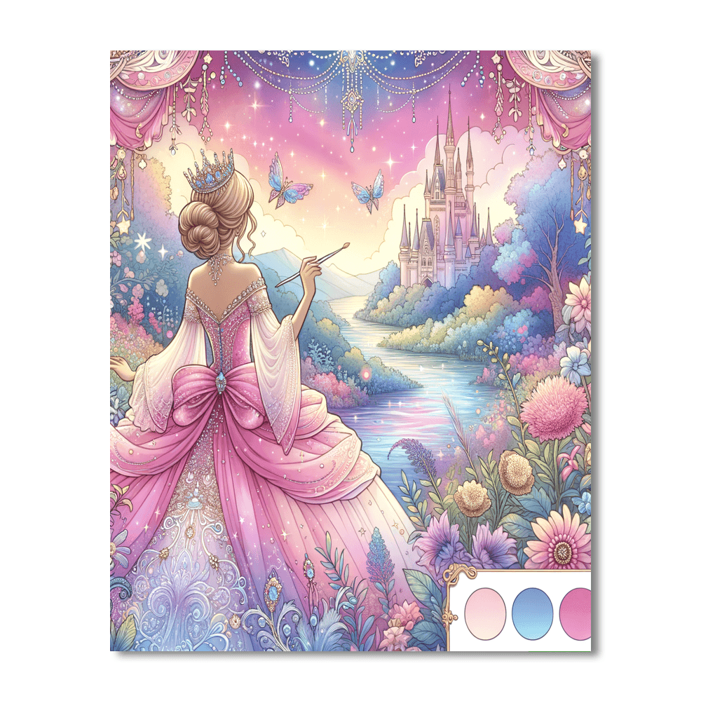Princess Dreamscape Paint By Number