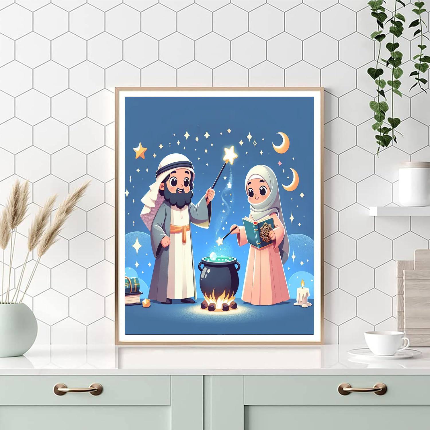 Magical School Of Wizards Paint By Number