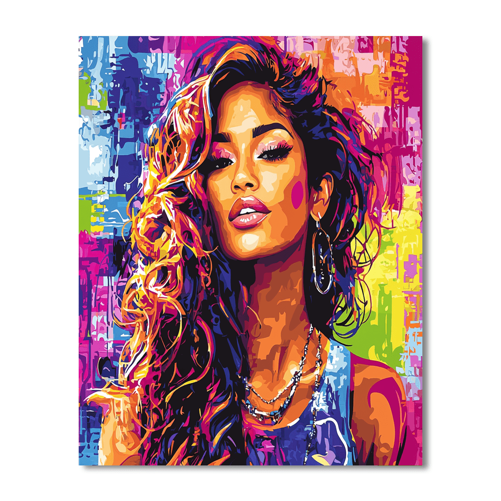 Zendaya: The Starry Journey From Euphoria To The Big Screen Numbered Painting Kits