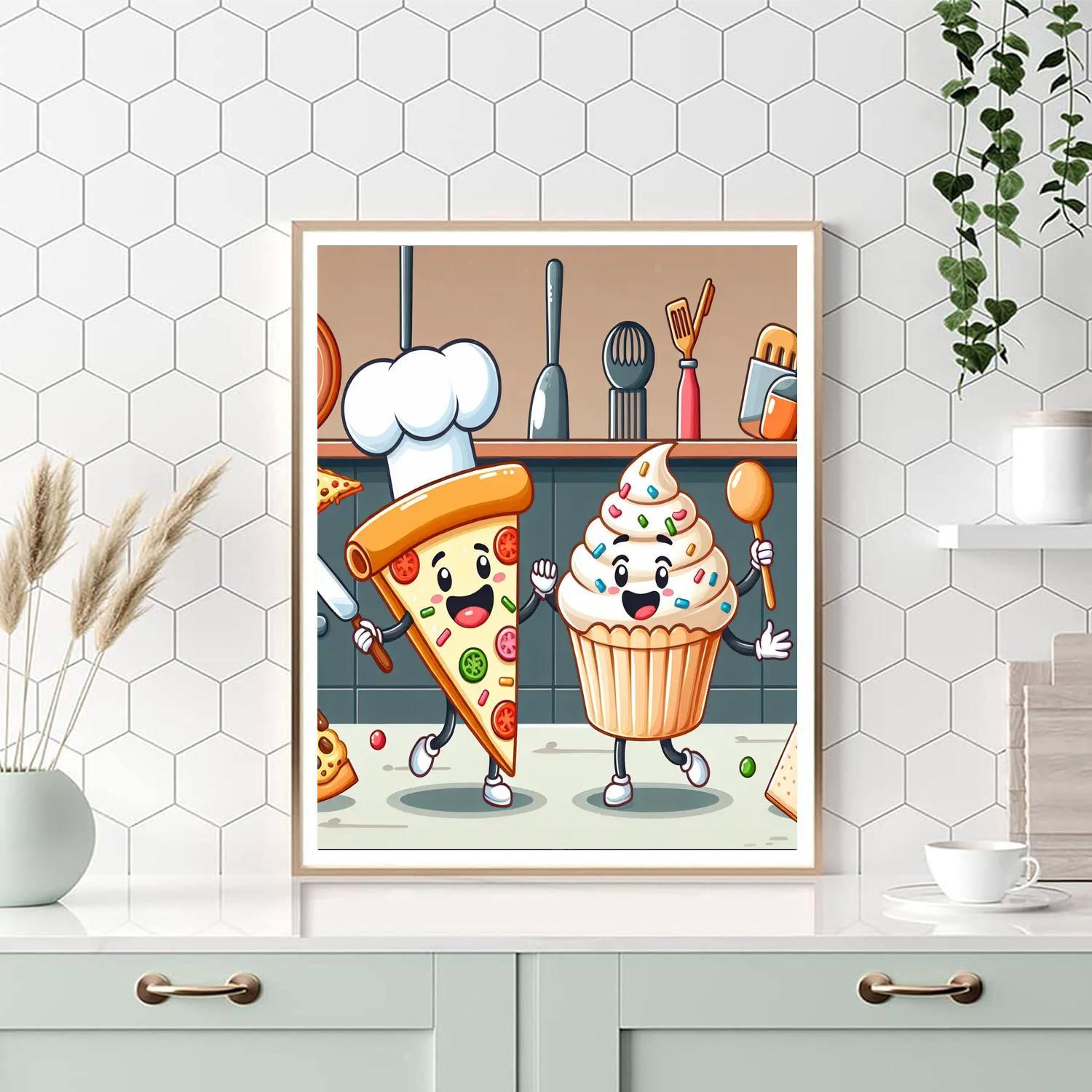 Fantastic Food Fiesta Painting Number Kit