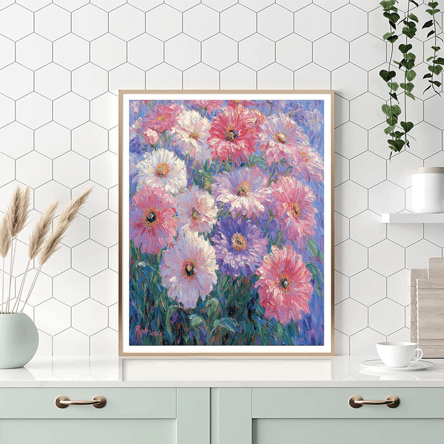Pierre-Auguste Renoir Inspired Blissful Blossoms  Paint By Numbers Kits
