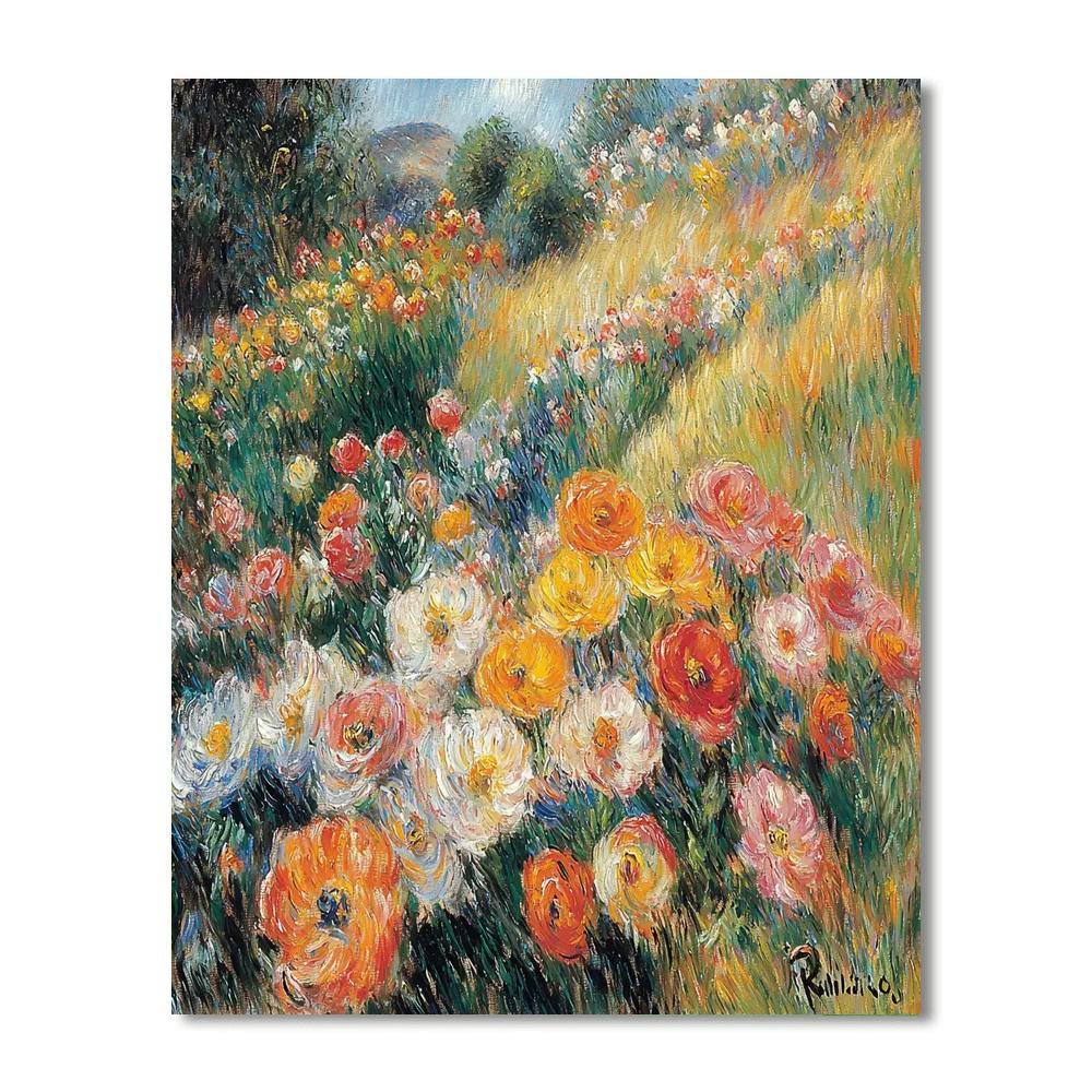Pierre-Auguste Renoir Inspired Spring Fling  DIY Paint By Numbers